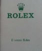 Rolex libretto il vostro rolex 1972 rare